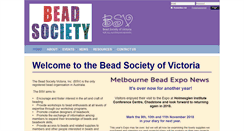 Desktop Screenshot of beadsociety.com.au